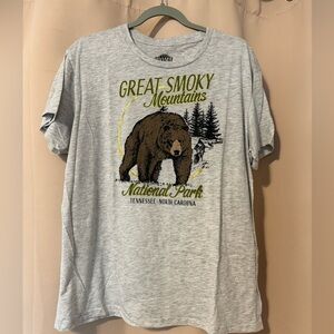 Smoky Mountains National Park Gray T-Shirt XL